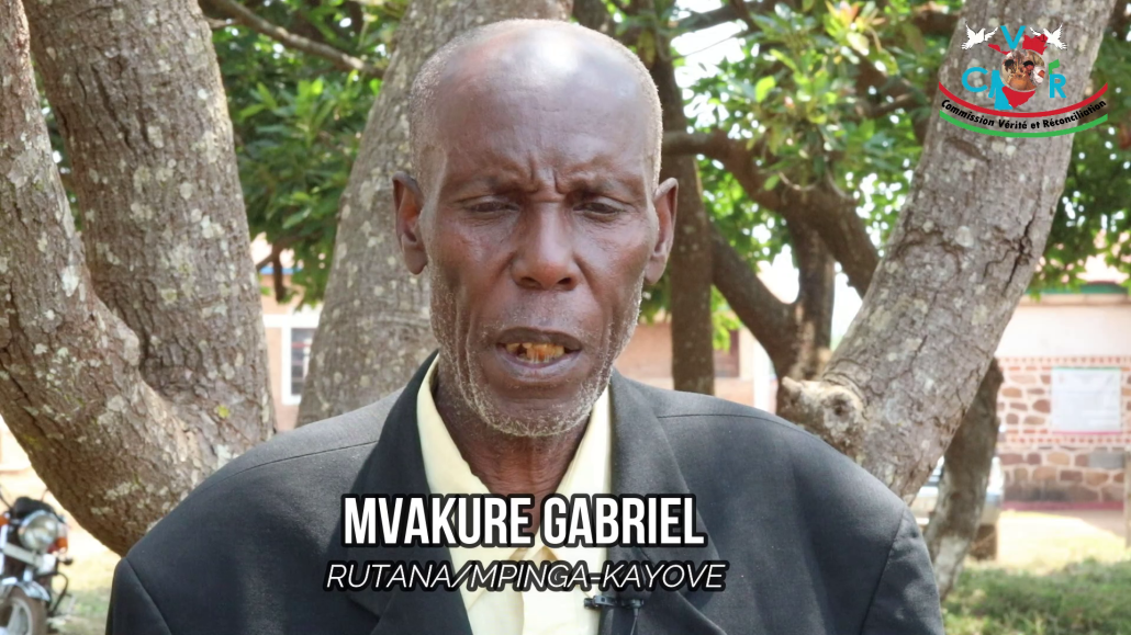 Rutana/Mpinga-Kayove : Gabriel MVAKURE yategetswe kunywa amaraso y’abantu bishwe mu 1972