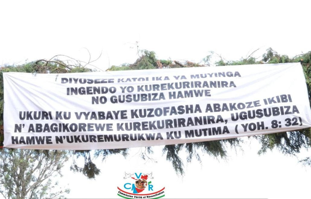 Muyinga : promouvoir la culture du pardon et de la réconciliation